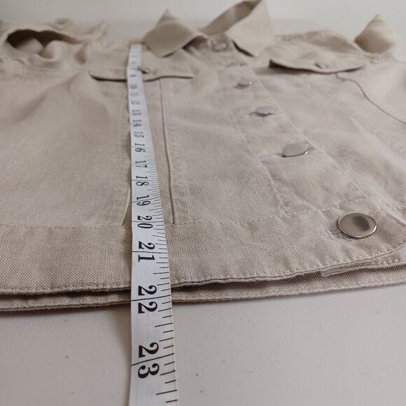 Luii Linen Shirt Jacket - Picture 13 of 16